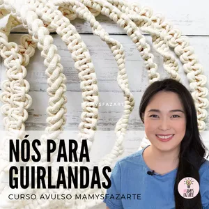 Imagem de capa para o Curso online Curso de Guirlandas em Macramê