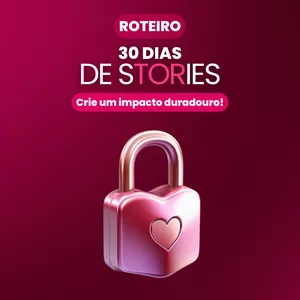 Imagem de capa para o Curso online ROTEIRO PARA STORIES - 30 DIAS TERAPIAS INTEGRATIVAS