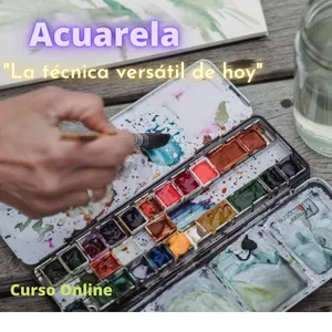 Imagen de portada para Evento online Acuarela "La técnica versátil de hoy"