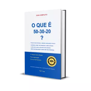 Imagem de capa para o Ebook o que é 50-30-20?