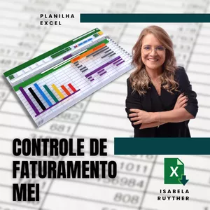 Imagem de capa para o Curso online Planilha de Controle de Faturamento MEI - Atividade de Serviço e Comércio
