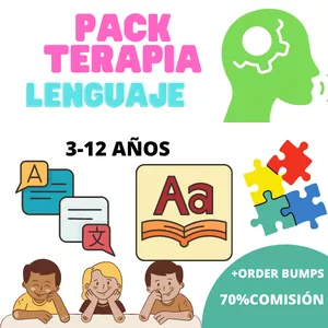 Imagen de portada para Curso online PACK TERAPIA DE LENGUAJE 