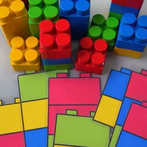 Imagem de capa para o Ebook SEQUÊNCIA DAS CORES COM PEÇAS DE ENCAIXE