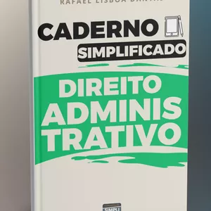 Imagem de capa para o Ebook Caderno Simplificado - Direito Administrativo