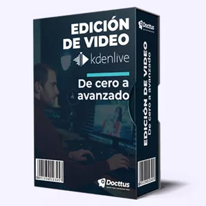 Imagen de portada para Curso online KDENLIVE -Edición de Video de cero a avanzada
