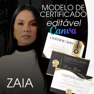 Imagem de capa para o Ebook Certificados Premium editáveis