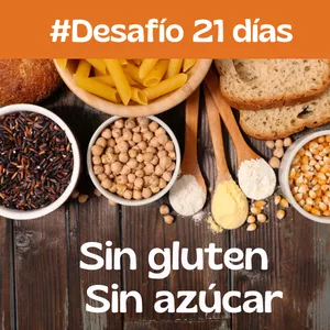 Imagen de portada para Curso online Desafío 21 días Sin Gluten y sin Azúcar