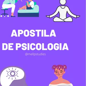 Imagem de capa para o Curso online Apostila de Psicologia