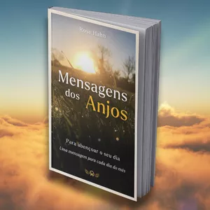 Imagem de capa para o Ebook Ebook Mensagens dos Anjos para Abençoar o seu dia