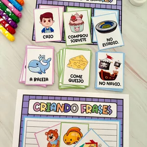 Imagem de capa para o Ebook Criando Frases