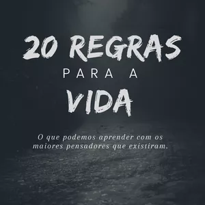 Imagem de capa para o Ebook 20 regras para a vida