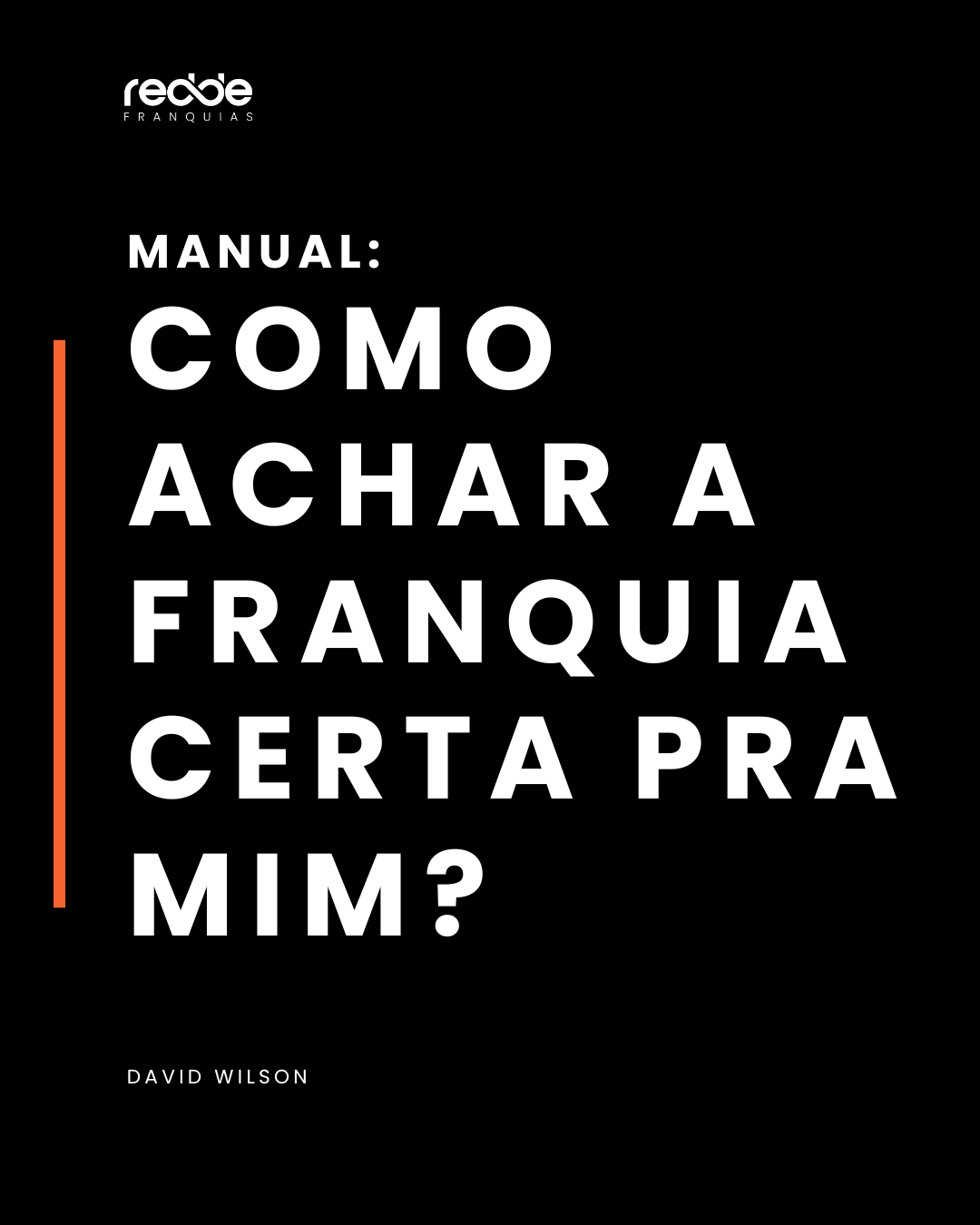 Capa do Manual: Como Achar a Franquia Certa pra Mim?