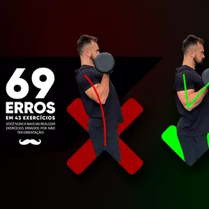 Imagem principal do produto 69 Erros em 43 Exercícios - Você nunca mais fará exercícios errados