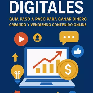 Imagen de portada para Ebook Ingresos digitales guía paso a paso para ganar dinero online con guía práctica 