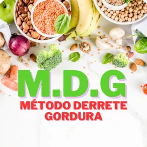 Imagem de capa para o Ebook M.D.G. MÉTODO DERRETE GORDURA
