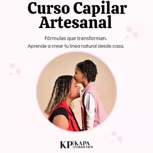 Imagen de portada para Ebook Curso Capilar Artesanal - Emprende desde casa con productos naturales