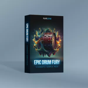 Cover image for Online course Epic Drum Fury: Cinematic Sample Pack