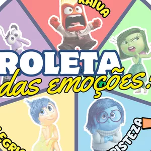 Imagem de capa para o Ebook Roleta das Emoções - Arquivo Digital