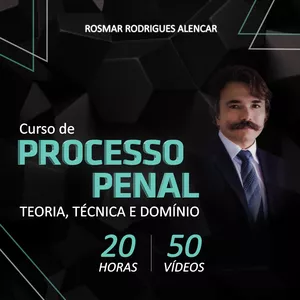 Imagem de capa para o Curso online CURSO DE PROCESSO PENAL - Teoria, Técnica e Domínio