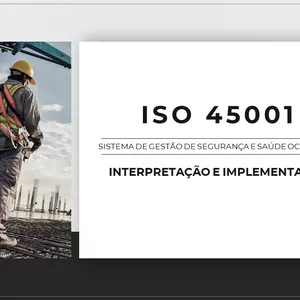 Imagem de capa para o Curso online TREINAMENTO ISO 45001