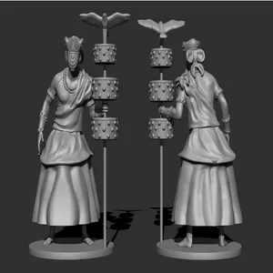 Imagem de capa para o Curso online Oxalá Umbanda STL para impressão 3D