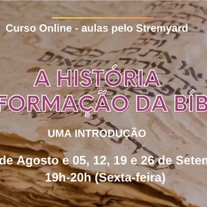 Imagem do curso História da formação da Bíblia: uma introdução