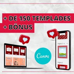 Imagem de capa para o Ebook COMBO PACK CANVA 