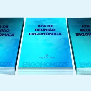 Imagem de capa para o Ebook Modelo de Ata de Reunião Ergonômica