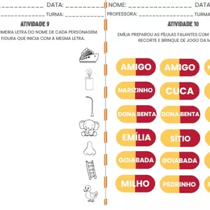 Imagem de capa para o Ebook Sequência didática - Sítio do Pica Pau amarelo