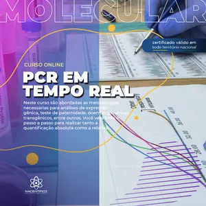 Imagem de capa para o Curso online PCR em tempo Real – Técnicas em Biologia Molecular II