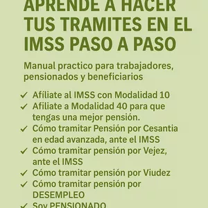 Imagen de portada para Ebook GUIA PASO A PASO,PARA PENSIÓN IMSS