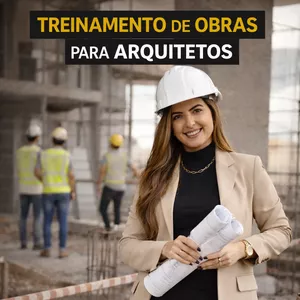 Imagem de capa para o Curso online Treinamento de Obras Para Arquitetos