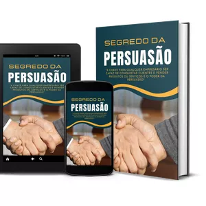 Imagem de capa para o Ebook SEGREDO DA PERSUASÃO