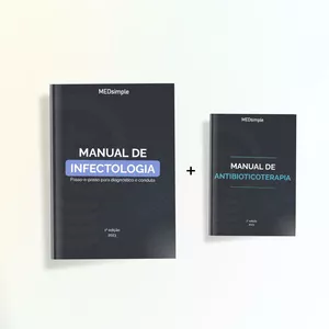 Imagem de capa para o Ebook MANUAL DE ANTIBIOTICOTERAPIA + INFECTOLOGIA