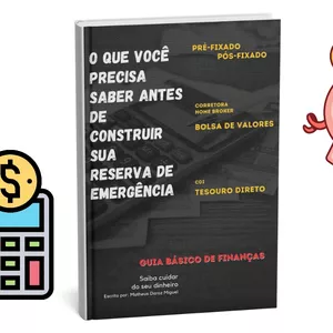 Imagem de capa para o Ebook Guia Básico de Finanças - O que Você Precisa Saber  Antes de Construir sua Reserva de Emergência