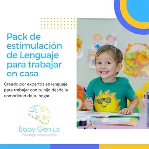 Imagen de portada para Ebook Nuevo Pack de Estimulación del Lenguaje para Niños en Casa