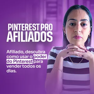 Imagem de capa para o Curso online Pinterest Pro 𖧹 Afiliados