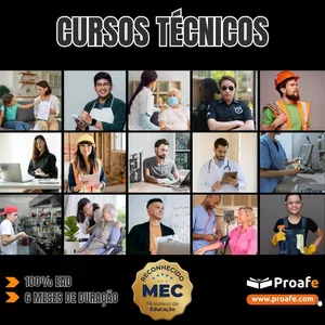 Curso Curso Técnico 2.0 100% EaD em 6 meses