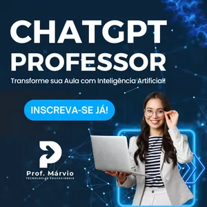 Imagem de capa para o Curso online ChatGPT para Professores