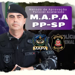 Imagem do curso MAPA PP-SP: Método de Aprovação Policial Acelerado na Polícia Penal de São Paulo
