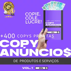 Imagem de capa para o Ebook Copys Prontas para Anúncios (Vol.1)