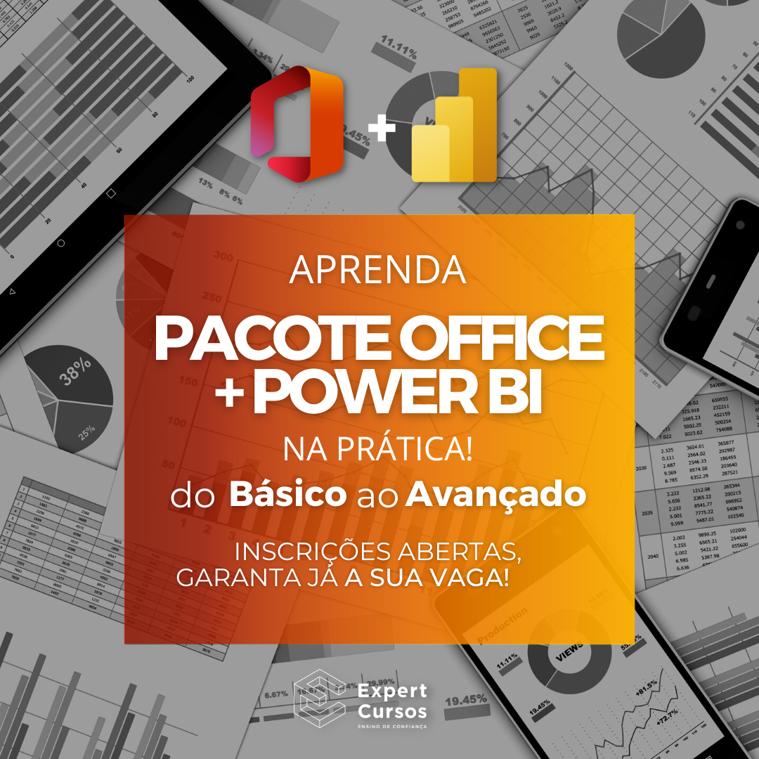 Imagem de Formação Pacote Office e Power BI criado por Expert Cursos na hotmart