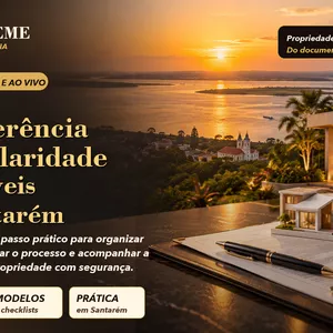 CURSO DE TRANSFERÊNCIA DE TITULARIDADE DE IMÓVEIS EM SANTARÉM, PARÁ