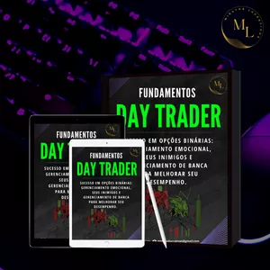 Imagem de capa para o Ebook Fundamentos day trader: gerenciamento emocional, seus inimigos e gerenciamento de banca para melhorar seu desempenho.