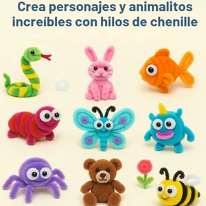 Imagen de portada para Ebook Chenilli Mágico: Crea personajes y animalitos increíbeles con hilos de chenilli