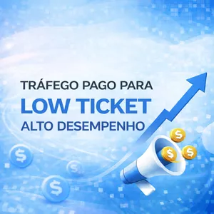 Imagem de capa para o Curso online Tráfego Pago para Low Ticket