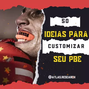 Imagem de capa para o Ebook 50 ideias de customização para o seu protetor bucal esportivo
