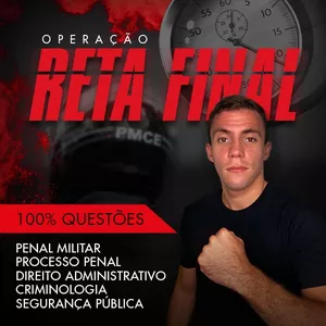 Imagem de capa para o Curso online OPERAÇÃO PMCE - RETA FINAL