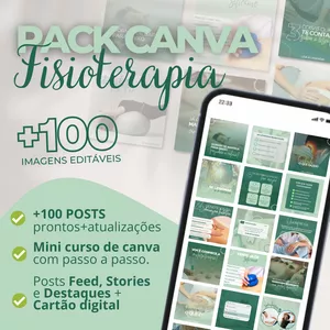 Imagem do curso Pack Canva FISIOTERAPIA