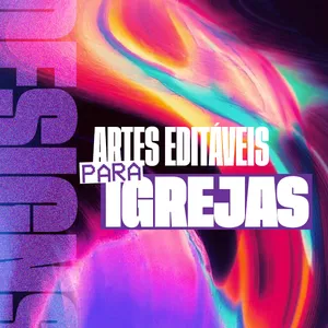 Imagem de capa para o Curso online PACK - PSD/DESIGNS EDITÁVEIS PARA IGREJAS